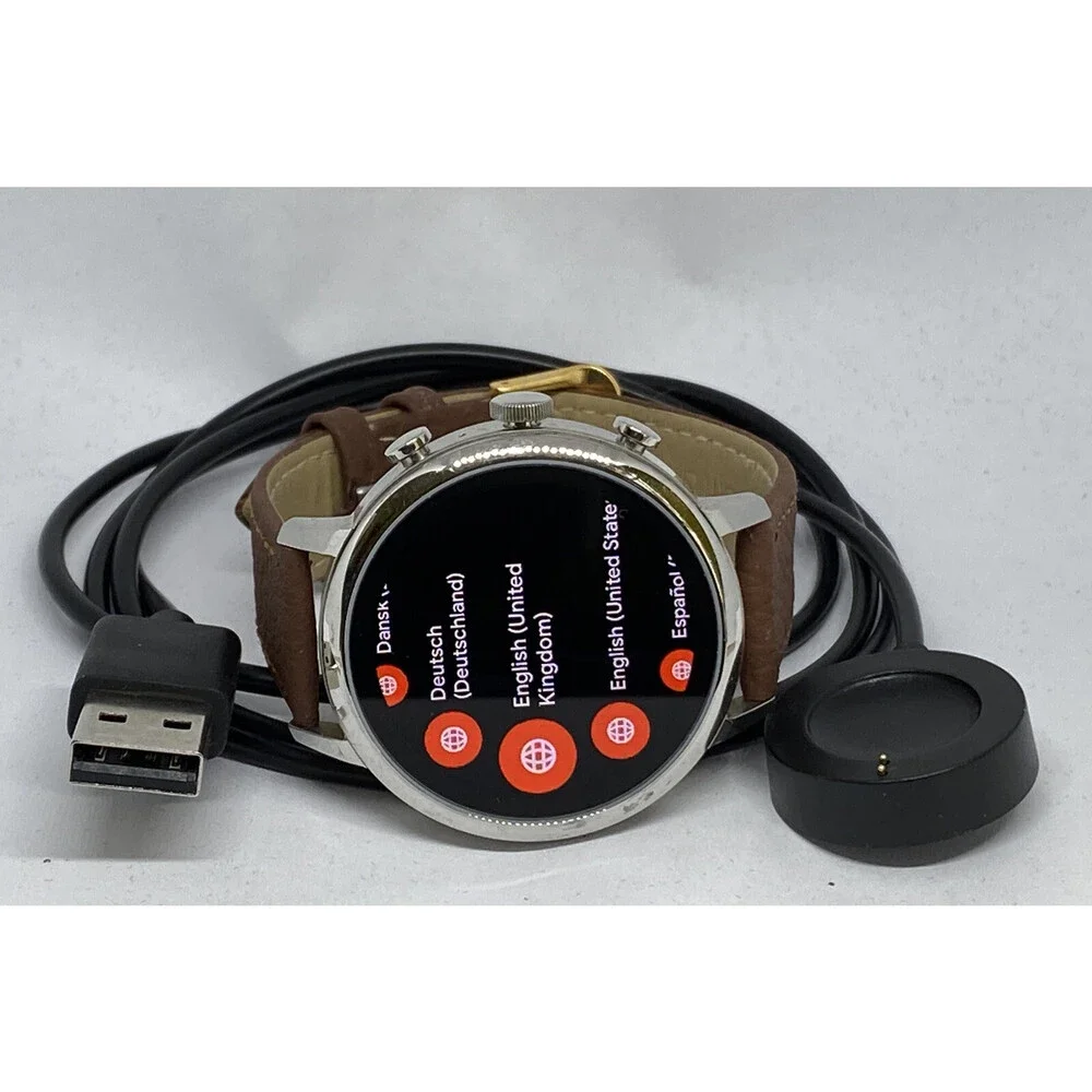 Fossil Gen 4 Authentic Digital Dial Smart Watch Custom Band FTW6017 LT314